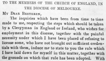 [Church of England Messenger]